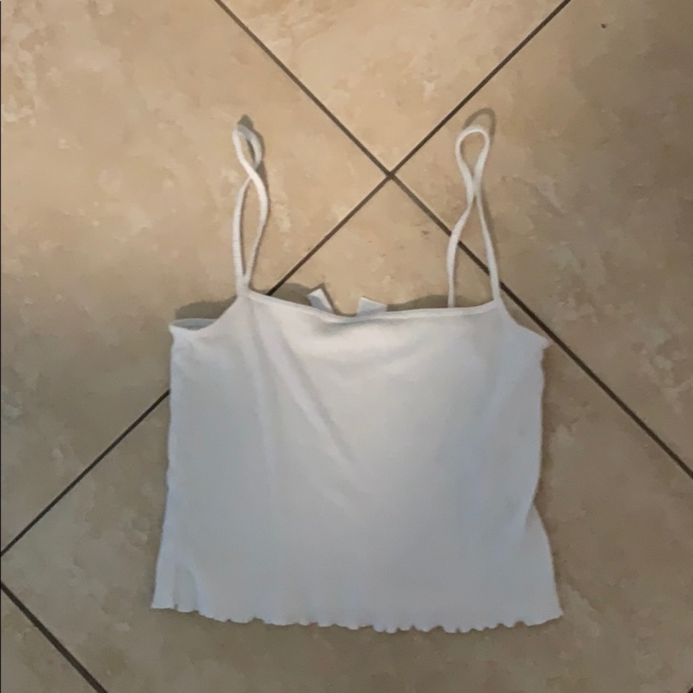 basic white tank